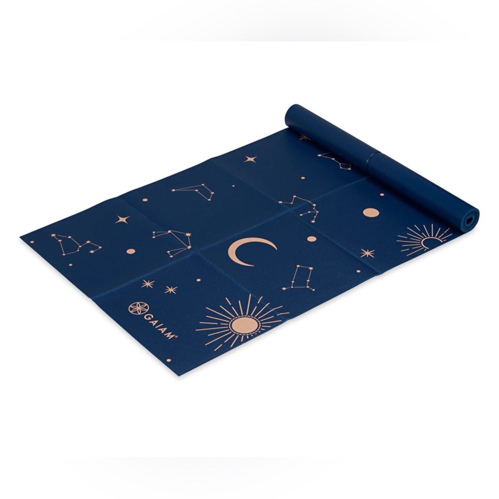 GAIAM MIDSUMMER NIGHTS FOLDABLE YOGA MAT